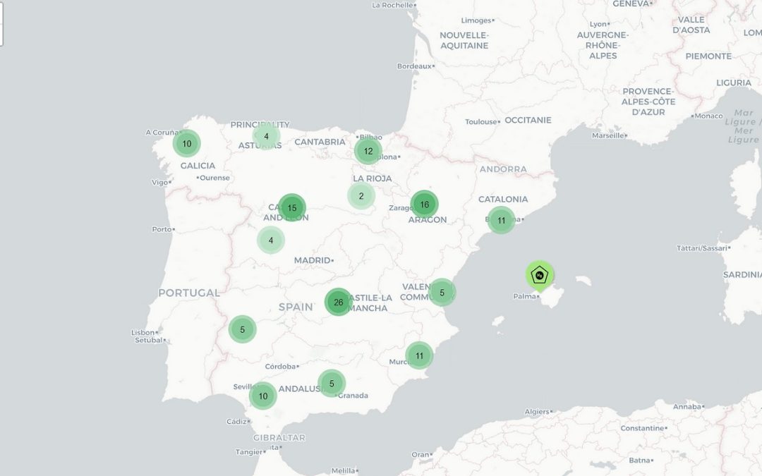 Descubre los puntos calientes del hidrógeno verde en España con este sorprendente mapa interactivo