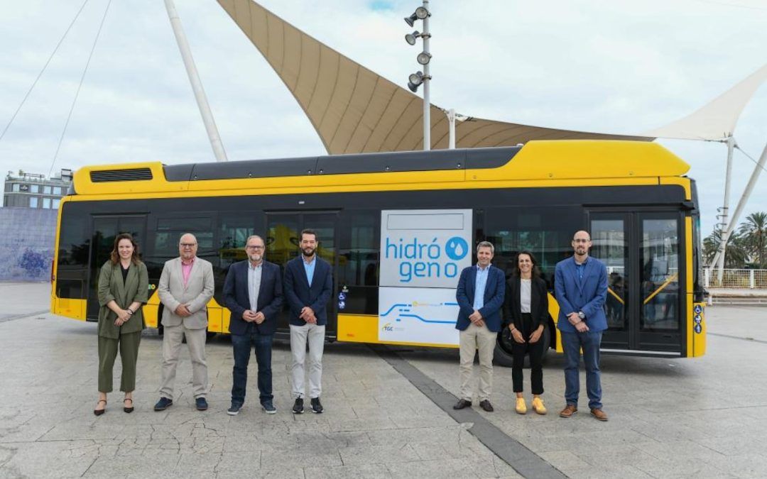 autobús de hidrógeno Las Palmas de Gran Canaria