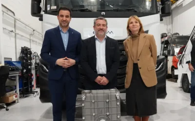 La Generalitat de Cataluña se interesa por la tecnología de camiones de hidrógeno de EVARM