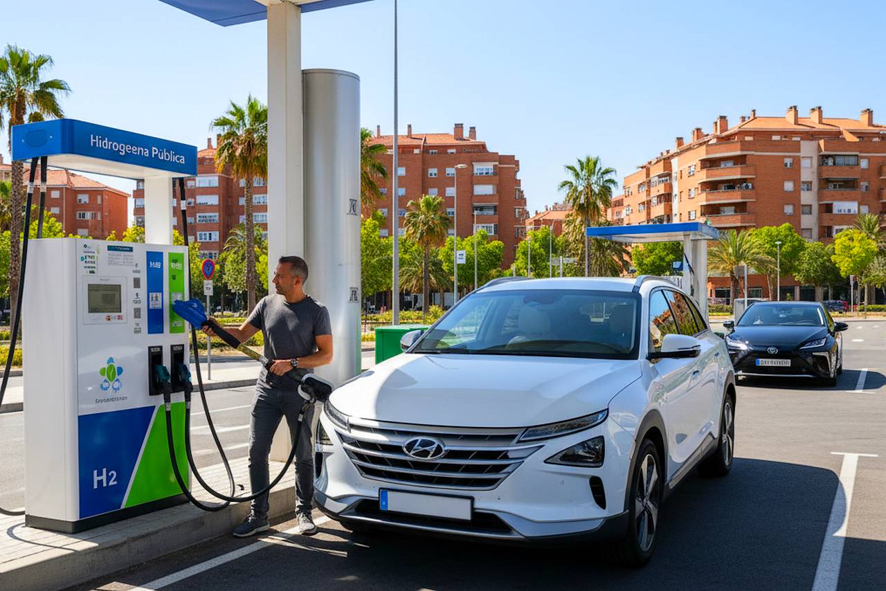 Vehículos de hidrógeno en España