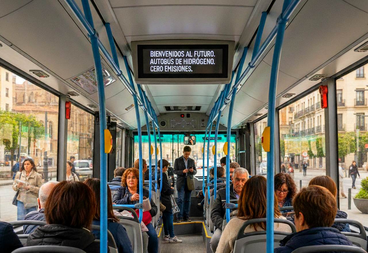 Autobuses de hidrógeno en Burgos 2026